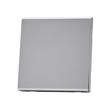 ชุดสวิตซ์ 1 ทาง 1 ช่อง SAHN D011-SL สีเงิน_2