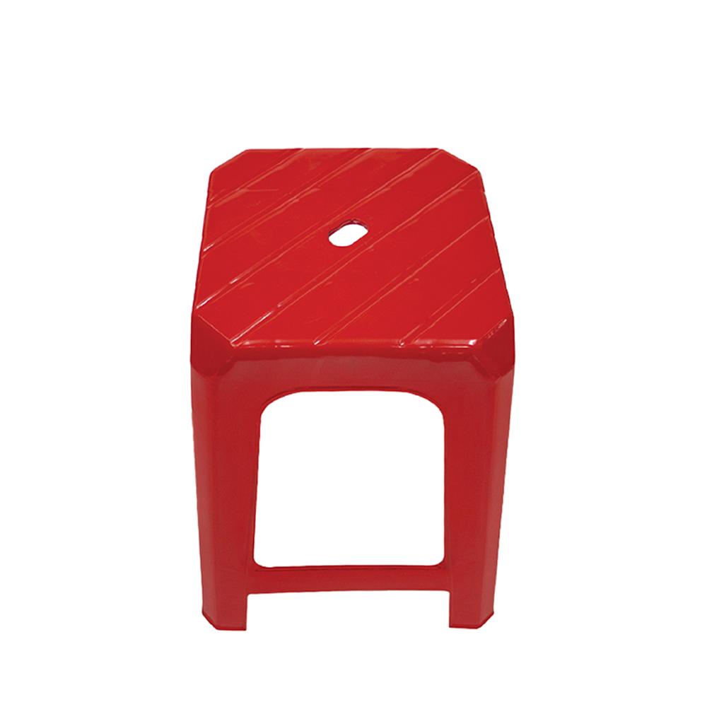 เก้าอี้พลาสติก SUPERWARE CH-37 สีแดง