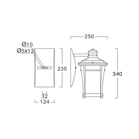 ไฟกิ่งภายนอก L&E 36-01739 สีน้ำตาล_4