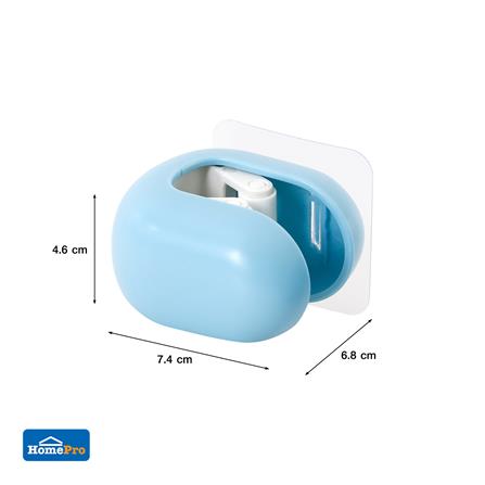 ที่เก็บอุปกรณ์ทำความสะอาดแบบติดผนังเดี่ยวกลม ACCO CORDY แพ็ก 2 ชิ้น สีฟ้า_6