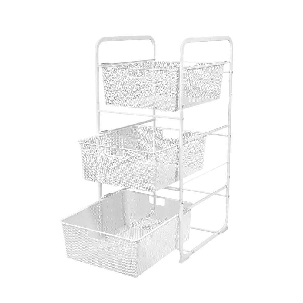 ชั้นเก็บผ้า 3 ตะกร้า PLIM COCO 45.53x50.44x100 ซม.