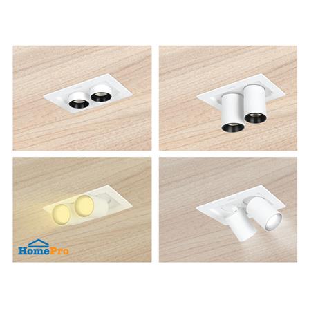 ดาวน์ไลท์ LED LAMPTAN SPOT SCOPE 5.5 นิ้ว 12 วัตต์ DAYLIGHT/COOL WHITE/WARM WHITE สีขาว_5