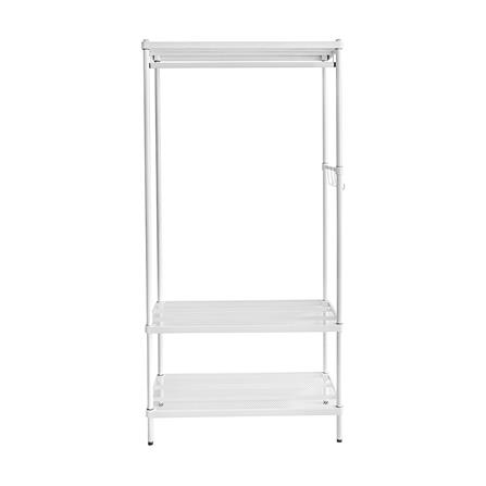 ตู้เสื้อผ้าราวแขวน PLIM MS-HOOK 90 ซม. สีขาว_1