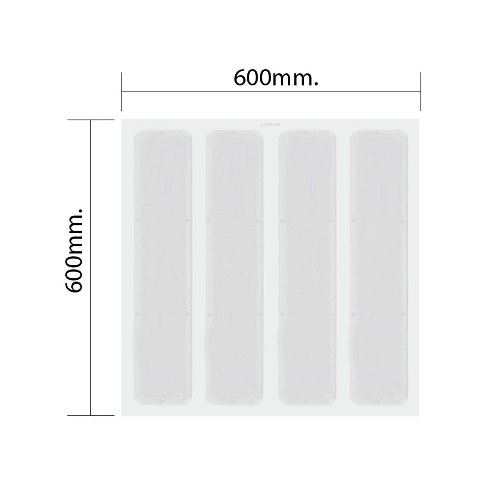 โคมฝังฝ้า LED LAMPTAN SPREAD 100 วัตต์ 60X60 ซม. DAYLIGHT