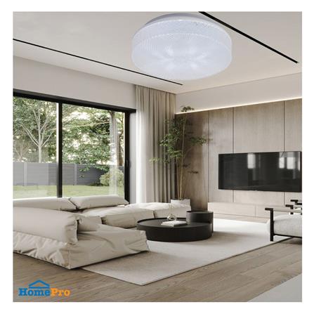 ไฟเพดาน LED SYLVANIA OVALO CRYSTAL AURA 13.58 นิ้ว 36 วัตต์ DAYLIGHT/COOL WHITE/WARM WHITE สีขาว_5