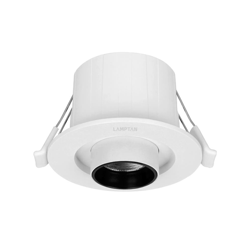 ดาวน์ไลท์ LED LAMPTAN SPOT SCOPE 3.5 นิ้ว 6 วัตต์ DAYLIGHT/COOL WHITE/WARM WHITE สีขาว