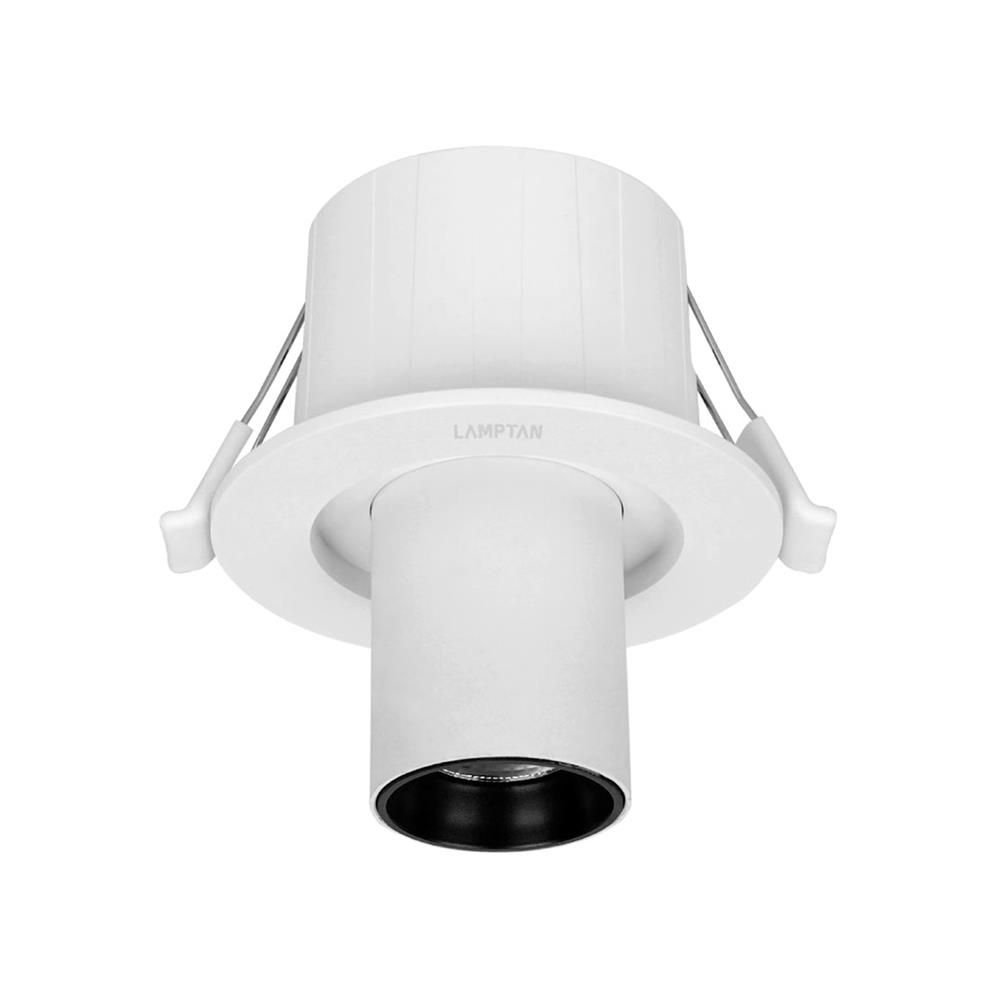 ดาวน์ไลท์ LED LAMPTAN SPOT SCOPE 3.5 นิ้ว 6 วัตต์ DAYLIGHT/COOL WHITE/WARM WHITE สีขาว