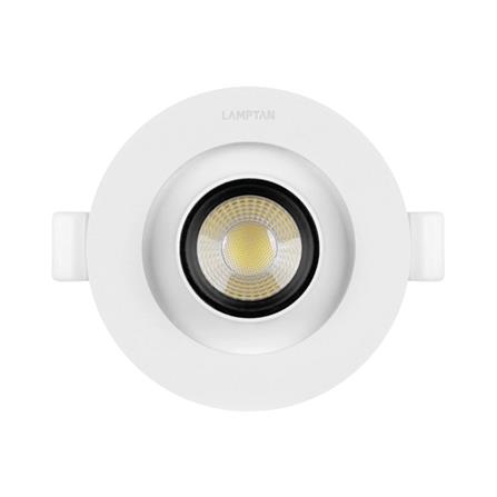 ดาวน์ไลท์ LED LAMPTAN SPOT SCOPE 3.5 นิ้ว 6 วัตต์ DAYLIGHT/COOL WHITE/WARM WHITE สีขาว_0