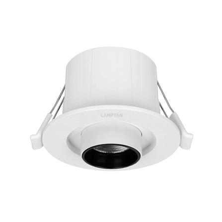ดาวน์ไลท์ LED LAMPTAN SPOT SCOPE 3.5 นิ้ว 6 วัตต์ DAYLIGHT/COOL WHITE/WARM WHITE สีขาว_1