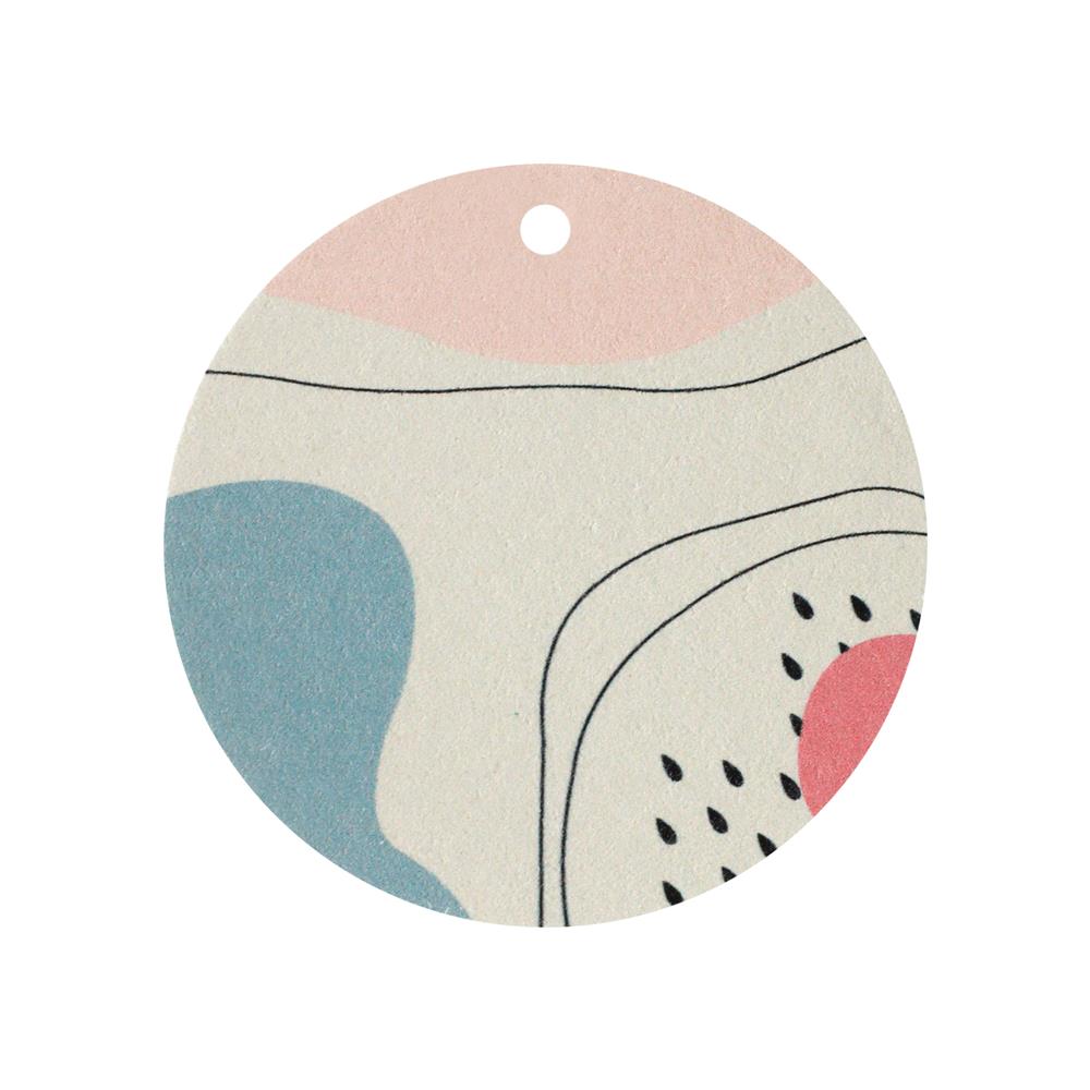 ฟองน้ำเยื่อไม้กลม ACCO MINIMAL 9x9 ซม. แพ็ก 3 ชิ้น