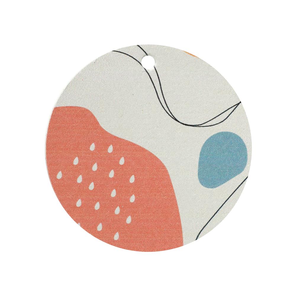 ฟองน้ำเยื่อไม้กลม ACCO MINIMAL 9x9 ซม. แพ็ก 3 ชิ้น