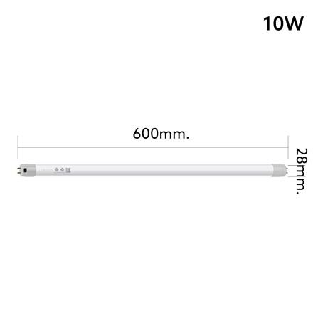 หลอด LED สั้น LAMPTAN TUBE COLOUR SWITCH GOLD LYN GUARD 10 วัตต์ DAYLIGHT/COOL WHITE/WARM WHITE G13_7