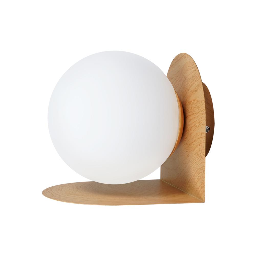 ไฟกิ่งภายใน CARINI W210190 สีขาว/ลายไม้ 1 หัว