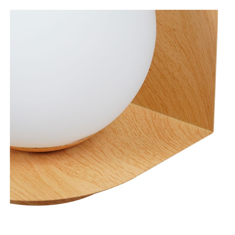 ไฟกิ่งภายใน CARINI W210190 สีขาว/ลายไม้ 1 หัว