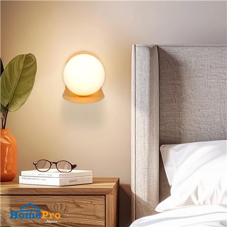 ไฟกิ่งภายใน CARINI W210190 สีขาว/ลายไม้ 1 หัว_4