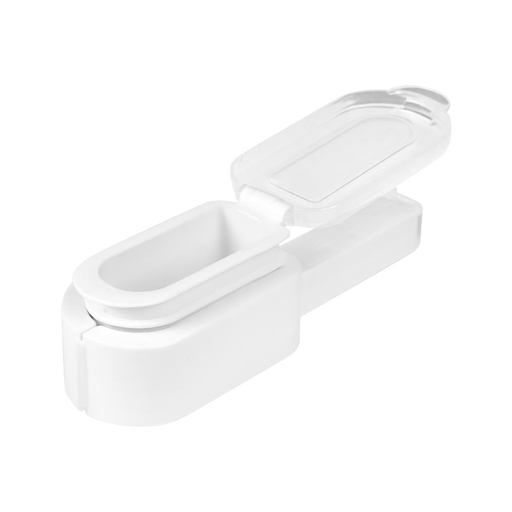 คลิปหนีบถุงน้ำยา ACCO 13.9x4.2x4.2 ซม. สีขาว แพ็ก 2 ชิ้น