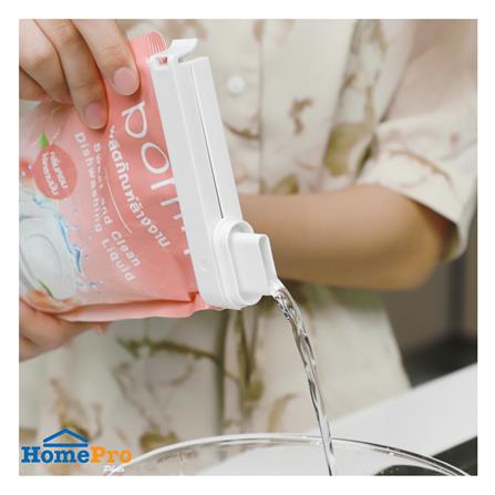 คลิปหนีบถุงน้ำยา ACCO 12.6x3.8x2.2 ซม. สีขาว แพ็ก 2 ชิ้น_4