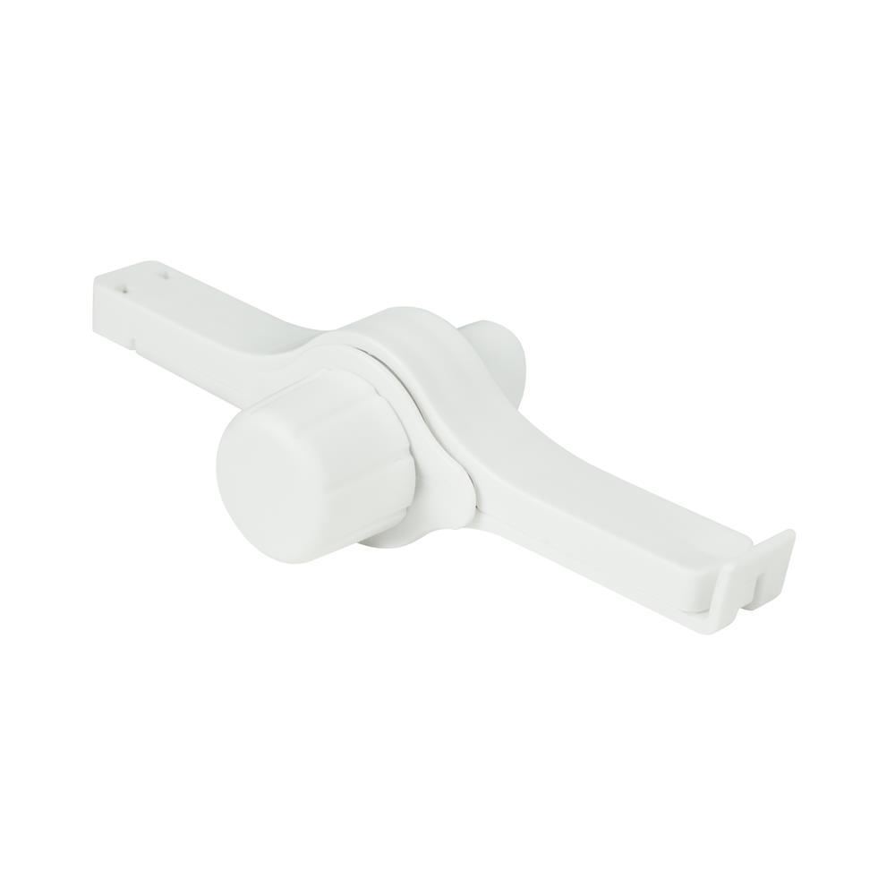 คลิปหนีบถุงน้ำยา ACCO 13.7x3.5x5 ซม. สีขาว แพ็ก 2 ชิ้น