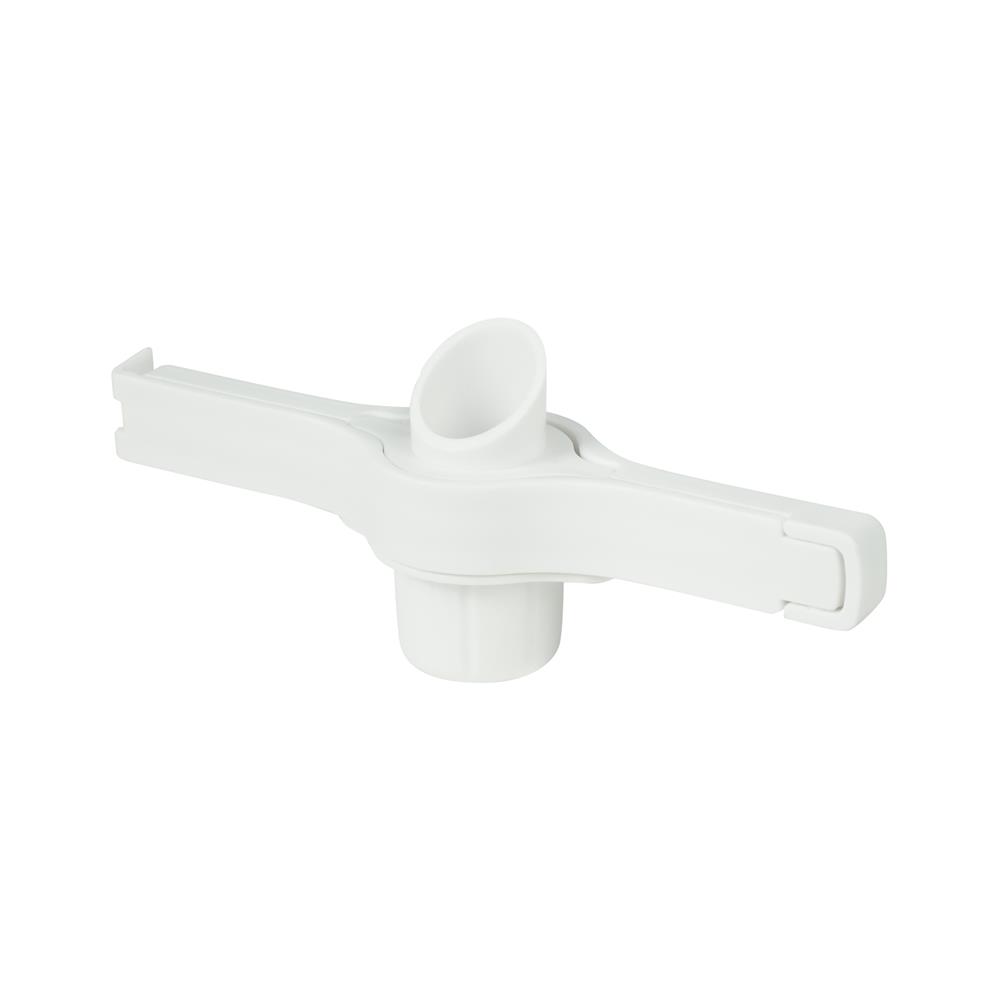 คลิปหนีบถุงน้ำยา ACCO 13.7x3.5x5 ซม. สีขาว แพ็ก 2 ชิ้น