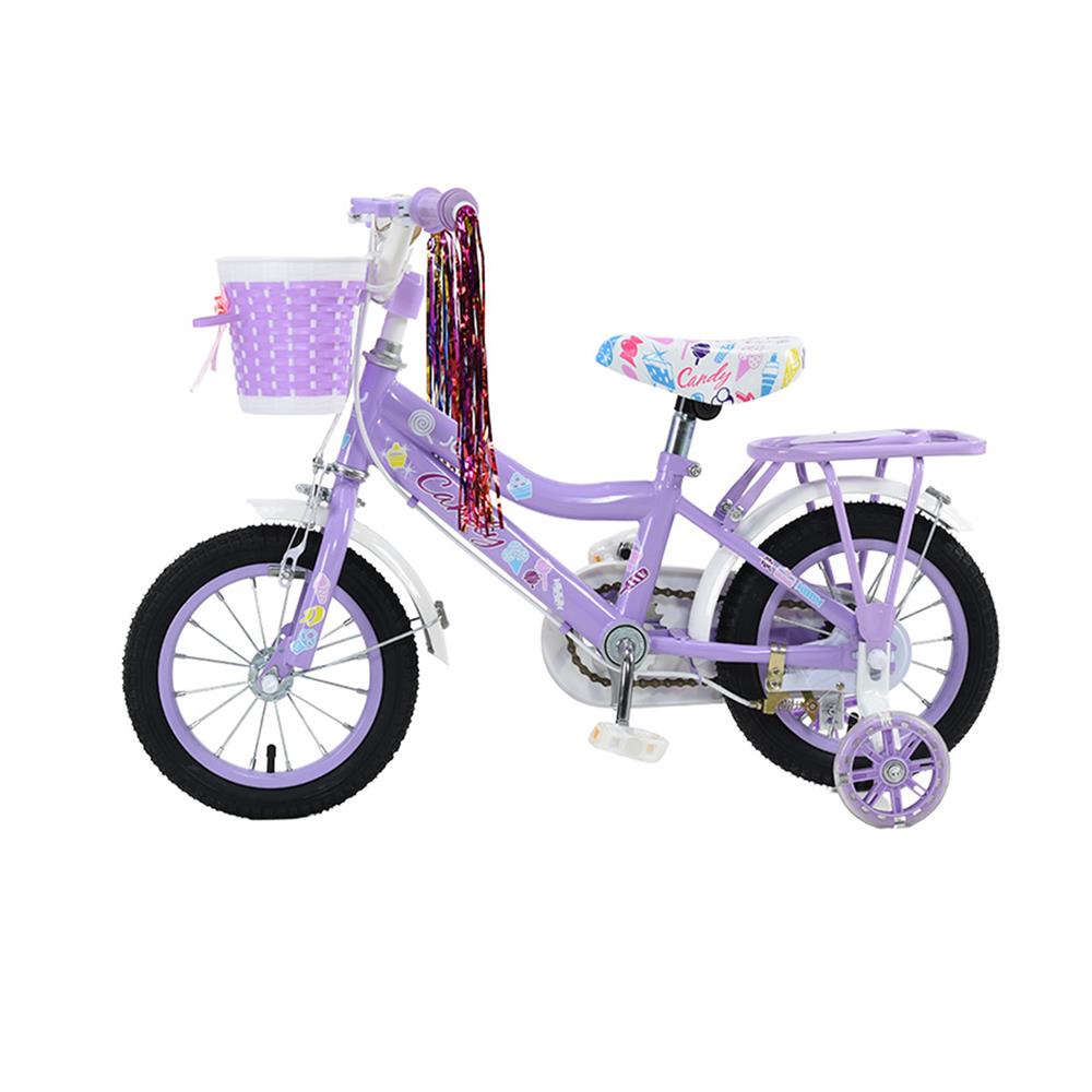 จักรยานเด็ก 12 นิ้ว JOY BICYCLE CANDY สีม่วง