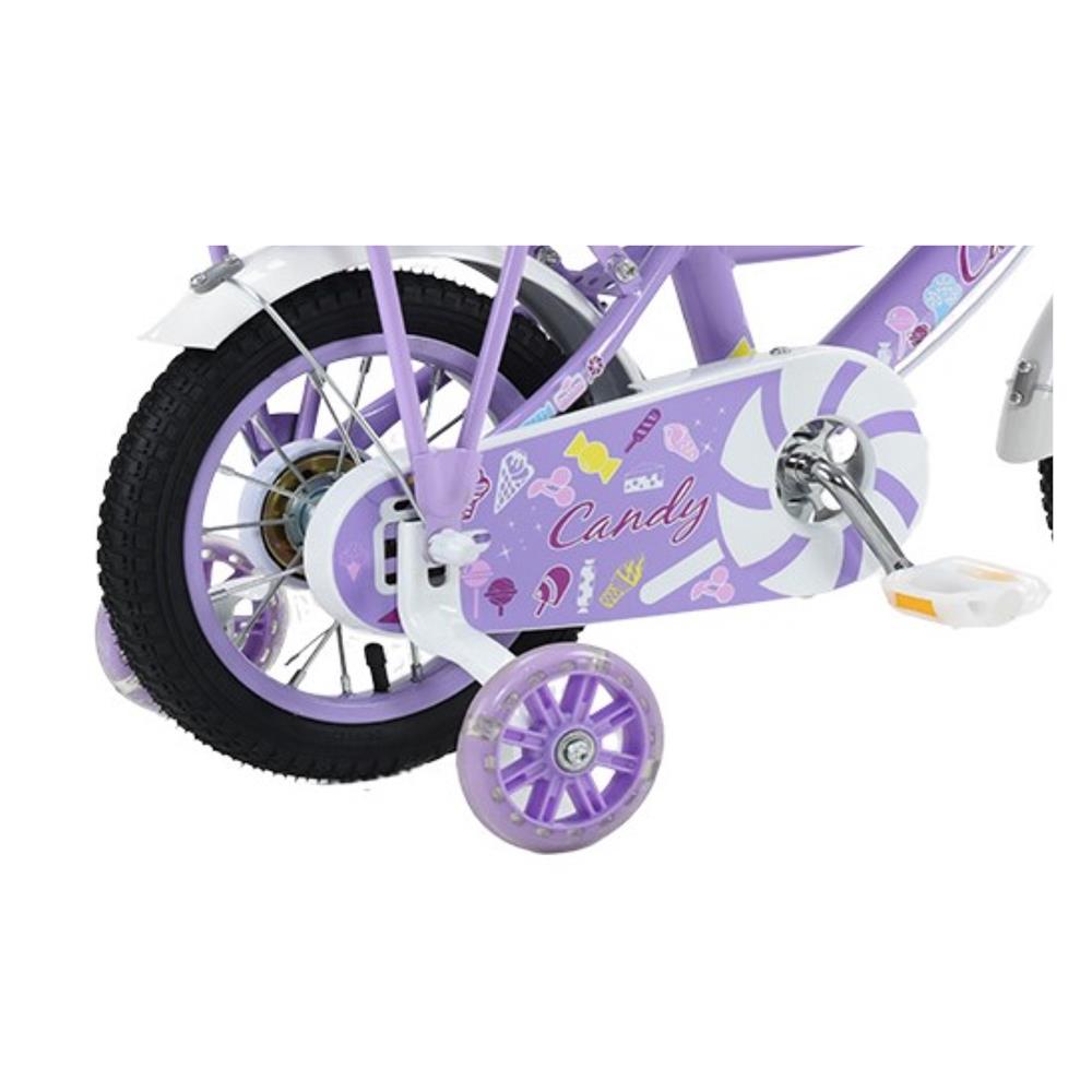 จักรยานเด็ก 12 นิ้ว JOY BICYCLE CANDY สีม่วง