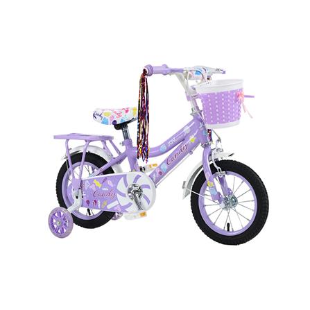 จักรยานเด็ก 12 นิ้ว JOY BICYCLE CANDY สีม่วง_2