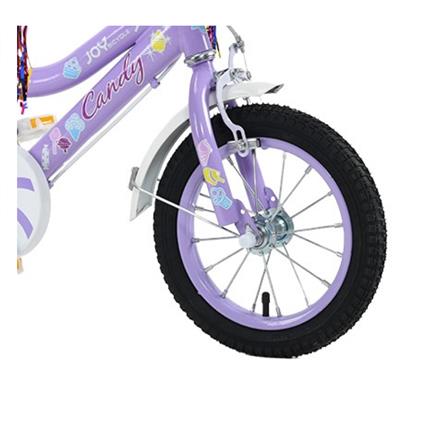 จักรยานเด็ก 12 นิ้ว JOY BICYCLE CANDY สีม่วง_5