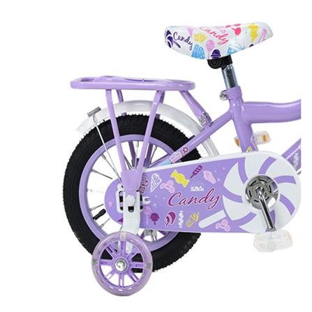 จักรยานเด็ก 12 นิ้ว JOY BICYCLE CANDY สีม่วง_6