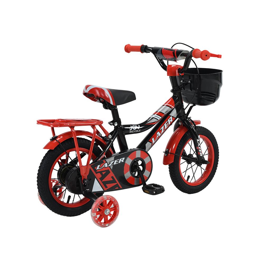 จักรยานเด็ก 12 นิ้ว JOY BICYCLE LAZER สีแดง