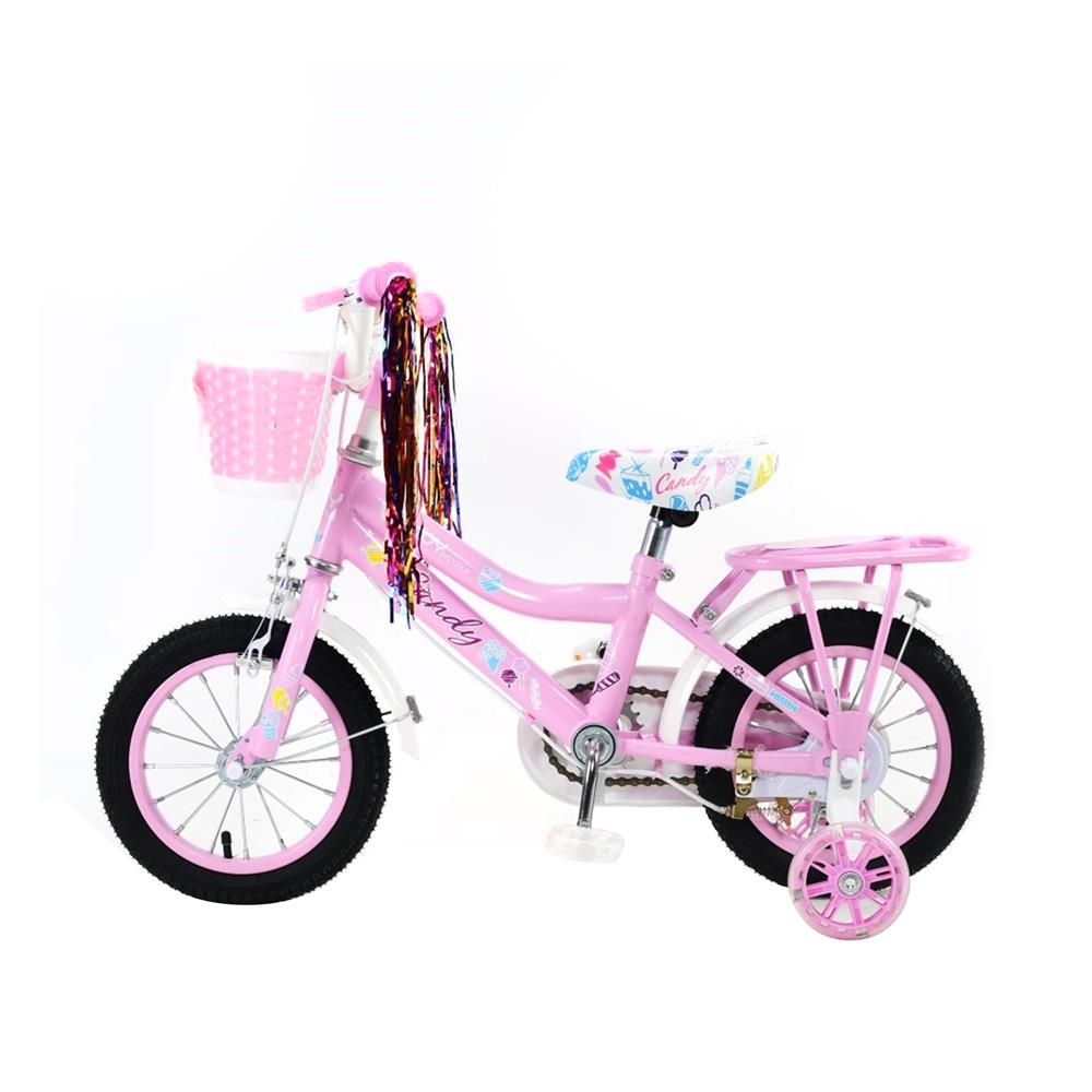 จักรยานเด็ก 12 นิ้ว JOY BICYCLE CANDY สีชมพู