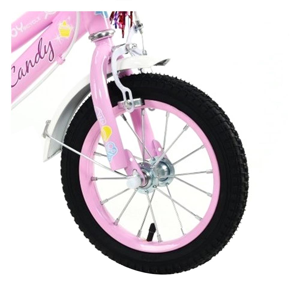 จักรยานเด็ก 12 นิ้ว JOY BICYCLE CANDY สีชมพู