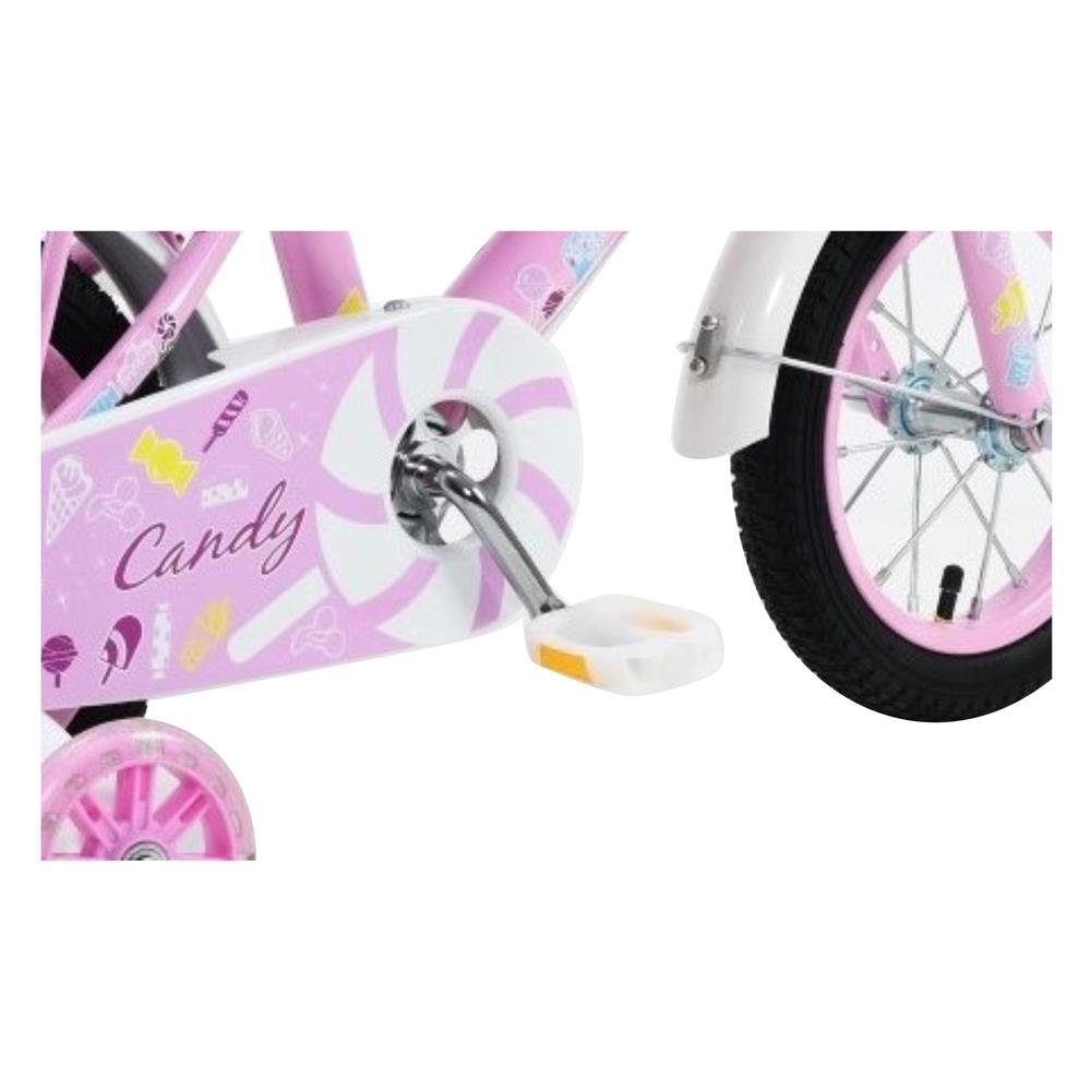 จักรยานเด็ก 12 นิ้ว JOY BICYCLE CANDY สีชมพู