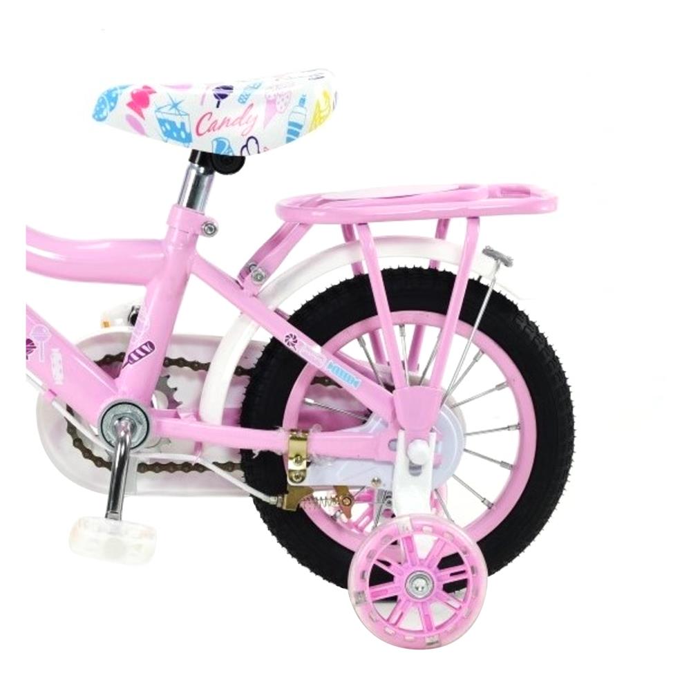 จักรยานเด็ก 12 นิ้ว JOY BICYCLE CANDY สีชมพู