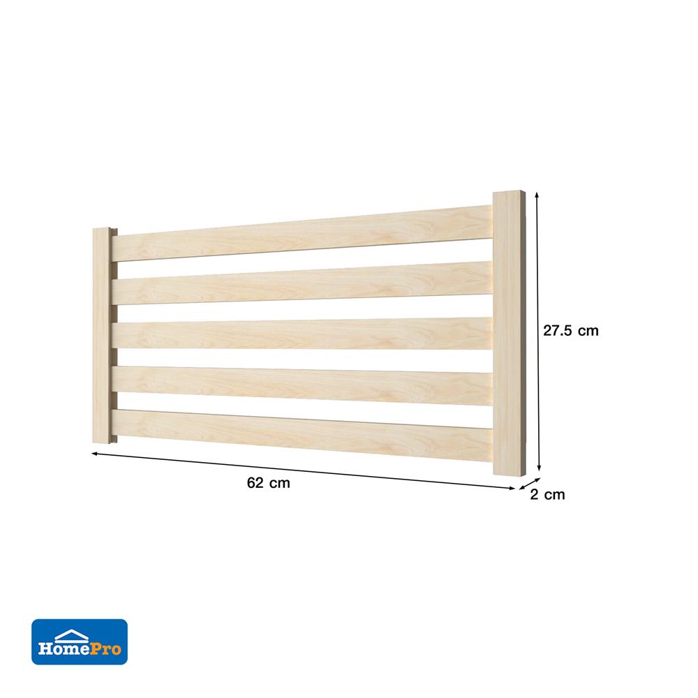 แผ่นไม้แขวนของ STACKO EZY 62x27.5x2 ซม. สีไวท์โอ๊ค