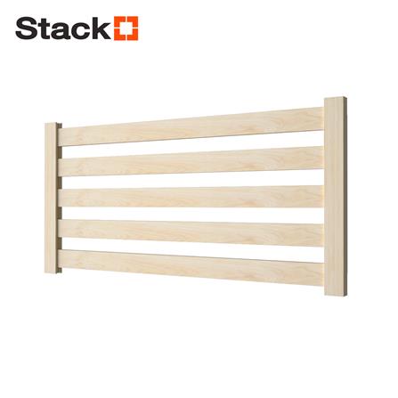 แผ่นไม้แขวนของ STACKO EZY 62x27.5x2 ซม. สีไวท์โอ๊ค