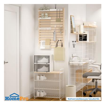 แผ่นไม้แขวนของ STACKO EZY 62x27.5x2 ซม. สีไวท์โอ๊ค_5