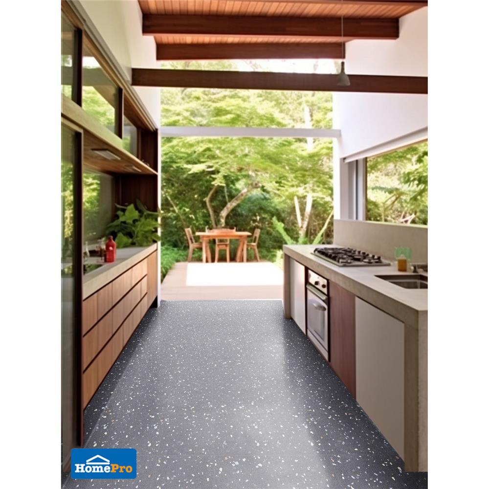 กระเบื้องพื้น 16x16 นิ้ว TARA บูกิส เทาเข้ม PM 0.96 ตร.ม.