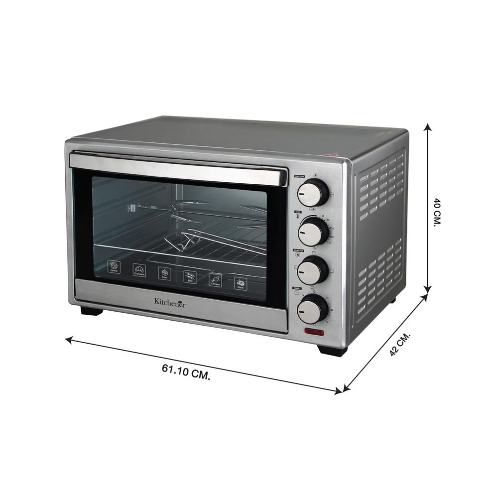 เตาอบเล็กแมนนวล KITCHENER OV2000 60 ลิตร