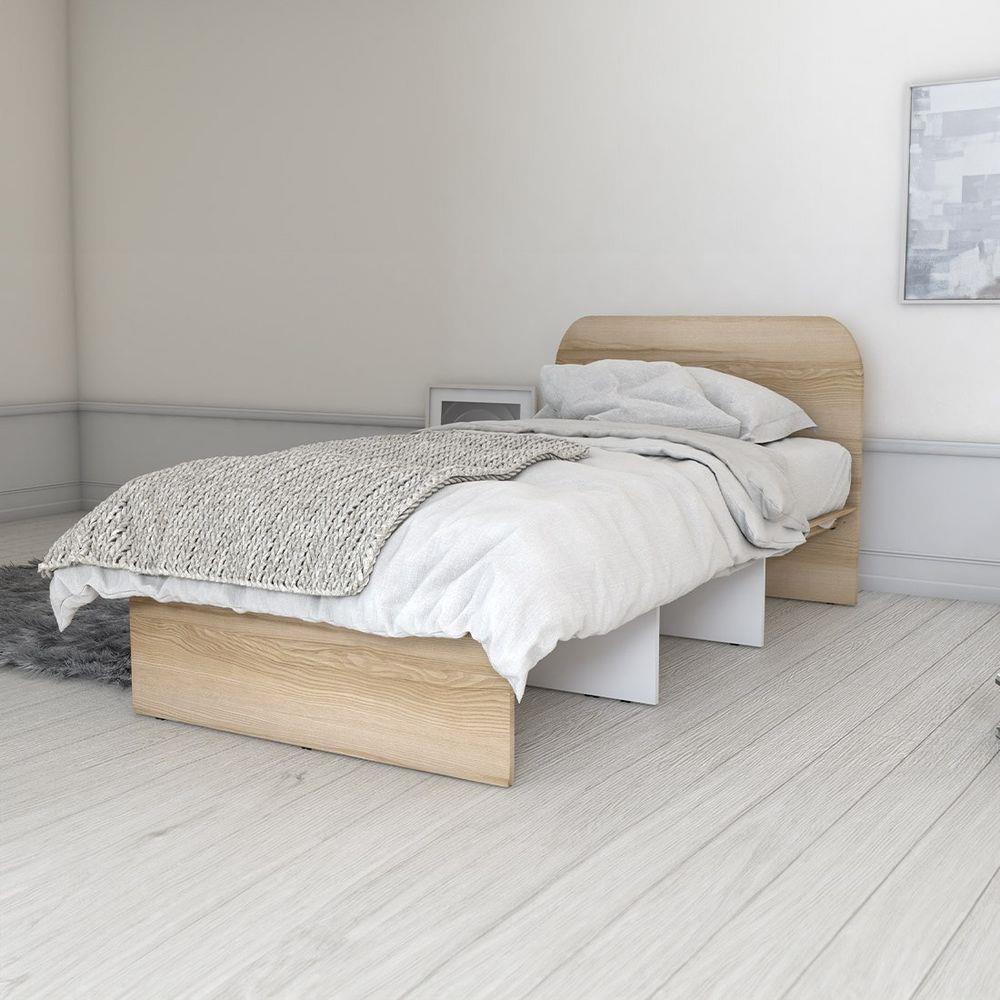 เตียง 3.5 ฟุต KONCEPT EMBRACE&nbsp;19225464 สีลินด์เบิร์ก/ขาว