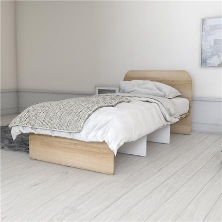 เตียง 3.5 ฟุต KONCEPT EMBRACE 19225464 สีลินด์เบิร์ก/ขาว_1