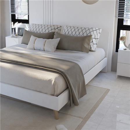 เตียง 5 ฟุต KONCEPT PLAYEAH 19223554 สีขาว_6