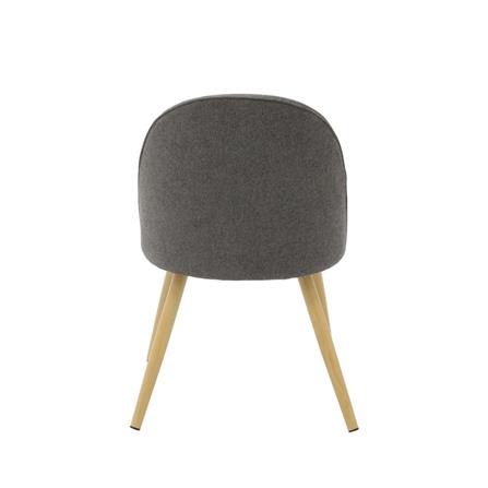 เก้าอี้ห้องอาหาร KONCEPT JODEEN 19224306 สีเทาเข้ม_7