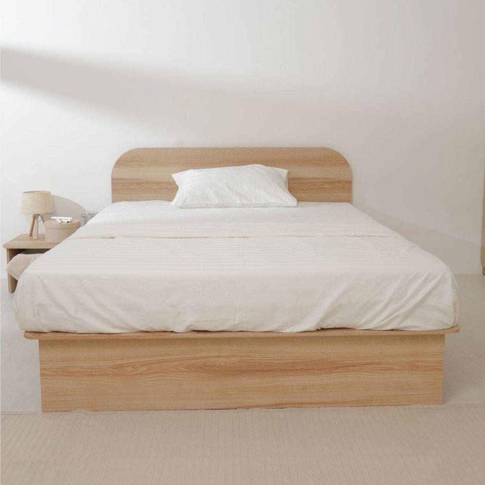 เตียง 5 ฟุต KONCEPT EMBRACE 19225465 สีลินด์เบิร์ก/ขาว