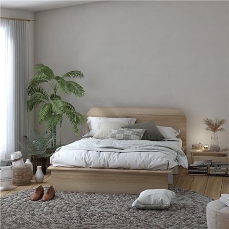 เตียง 5 ฟุต KONCEPT EMBRACE 19225465 สีลินด์เบิร์ก/ขาว_5