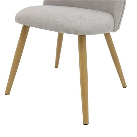 เก้าอี้ห้องอาหาร KONCEPT JODEEN 19224305 สีเทาอ่อน_3