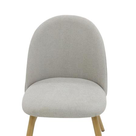 เก้าอี้ห้องอาหาร KONCEPT JODEEN 19224305 สีเทาอ่อน_5