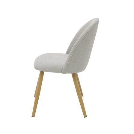 เก้าอี้ห้องอาหาร KONCEPT JODEEN 19224305 สีเทาอ่อน_6