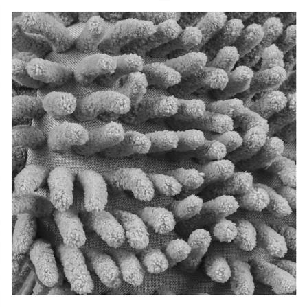 ผ้าทำความสะอาดอเนกประสงค์และเช็ดมือ ACCO 17x17x6 ซม. สีเทา แพ็ก 2 ชิ้น_3