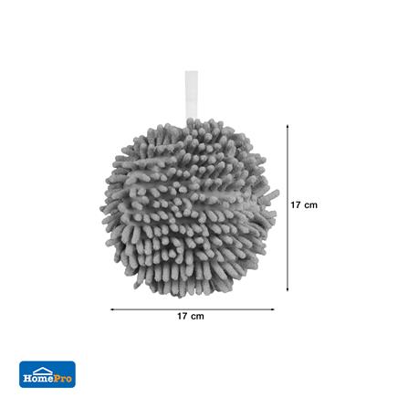 ผ้าทำความสะอาดอเนกประสงค์และเช็ดมือ ACCO 17x17x6 ซม. สีเทา แพ็ก 2 ชิ้น_5