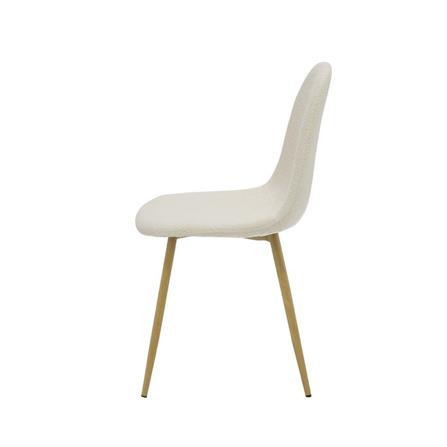 เก้าอี้ห้องอาหาร KONCEPT JERIC 19224299 สีครีม_4